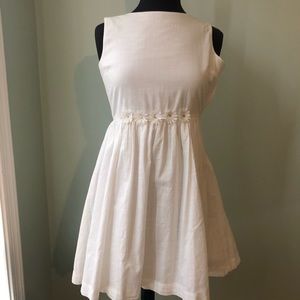 J. Crew Kids White Dress